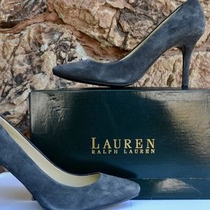 Ralph Lauren Suede Heels